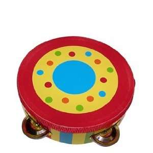  Stripe Tambourine Musical Instrument: Toys & Games