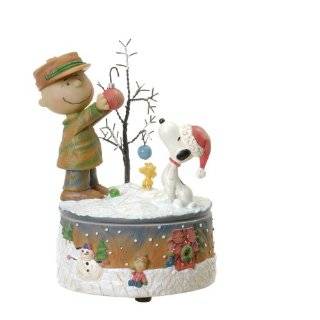   & Woodstock Flying Ace Music Box / Animated Figurine: Home & Kitchen