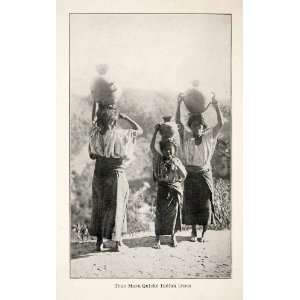1910 Print Kiche Quiche Maya Indian Native American Guatemala Girl 