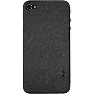  Zagg, LEATHERSkin Black iPhone4 (Catalog Category: Bags 