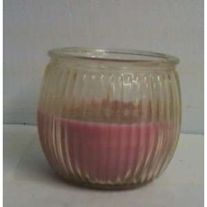 Berry Scented Glass Jar Candle:  Home & Kitchen