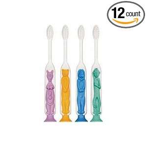 Butler Lil Safari Friends Toothbrushes 12/pk (age 3 5):  
