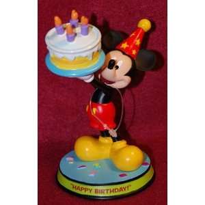  Disney Mickey Mouse Birthday Figurine: Home & Kitchen