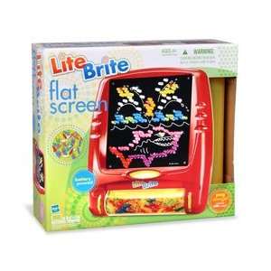  Lite Brite Flatscreen   Red Toys & Games
