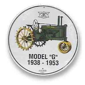  John Deere Tractor Model G Tin Sign JD CS60012: Toys 