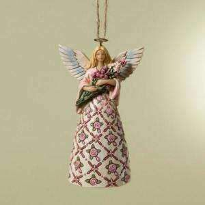 Jim Shore Pink Breast Cancer Angel H/O 4024794 New  