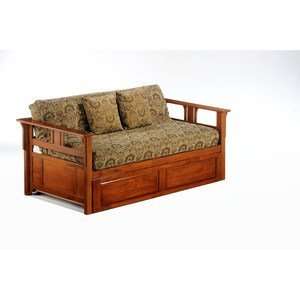 Night & Day Teddy Roosevelt Daybed with Trundle in Cherry  