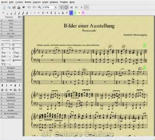 Music Score Editor Writer   Theory Notation Software CD  