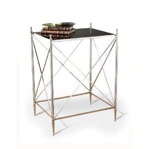  Heythrop Neoclassical Contemporary Silver Side Table