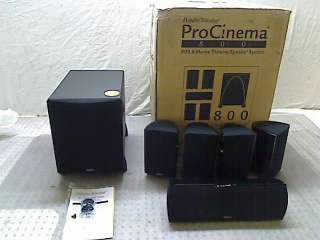 Definitive Technology Pro Cinema 800 System Black  