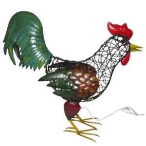  Metal Rooster Light Case Pack 4   789856 Patio, Lawn 