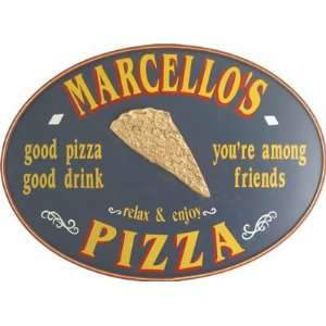  Personalized Wood Sign   PIZZA OVAL