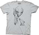   SIZES Paul Seth Rogen Alien Finger Funny Movie Poster t shirt tee