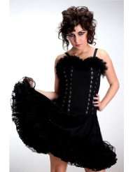  black tea length dress   Clothing & Accessories