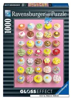   1000 pieces jigsaw puzzle Gloss Effect   Colourful Cupcakes (194407