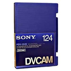  Sony PDV 124N DVCAM 124 Minutes Tape (Non Chip 
