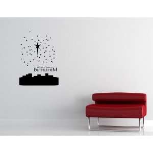   Decoration Wall Decals Oh Little Town of Bethlehem: Everything Else