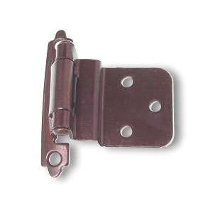Pair 3/8 Inset/Offset Red Bronze Self Closing Hinge (115367) L H0104A 