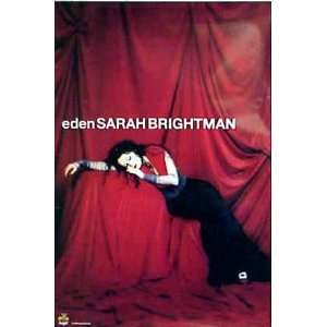 SARAH BRIGHTMAN Eden (Red Drape) 24x36 Poster
