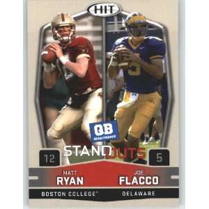  Ryan & Joe Flacco ( Rookie Quarterbacks ) First Card of the 2009 NFL 