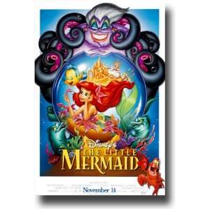  The Little Mermaid   Movie Poster Print   11 x 17   Walt Disney 