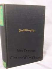Ernest Hemingway TO HAVE & HAVE NOT 1st Edition 1937  