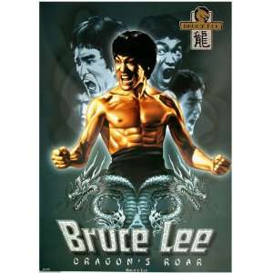  Bruce Lee Dragon Roar 15 X 21 Poster: Home & Kitchen