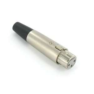  XLR Female Jack 3 Pin Microphone Mic Cable Plug Pack of 10 