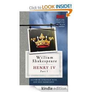 Henry IV, Part I (The RSC Shakespeare) William Shakespeare, Eric 