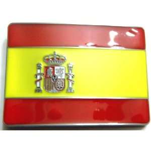 Spain Flag Belt Buckle (Brand New)