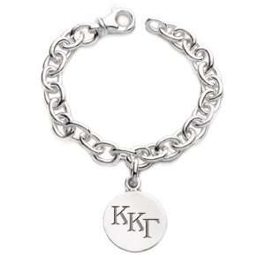  Kappa Kappa Gamma Sterling Silver Charm Bracelet Sports 