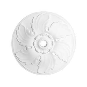   Ceiling Medallion With 1 Center Hole.