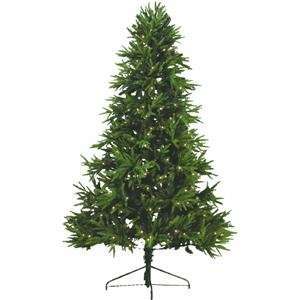  7.5 PE/PVC LED Christmas Tree, 7.5FT PE/PVC TREE