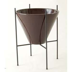    Vessel Architectural Pottery MS 4 Metal Stand Patio, Lawn & Garden