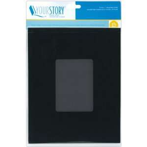  Your Story Photo Window Album Cover 8.5X11 Black 