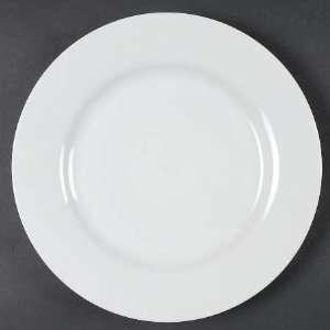  Ten Strawberry Street Royal White Dinner Plate, Fine China 