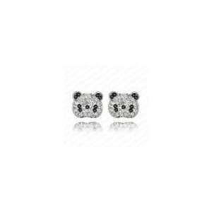 Swarovski Tous Bear Pierced Crystals Earrings: Office 