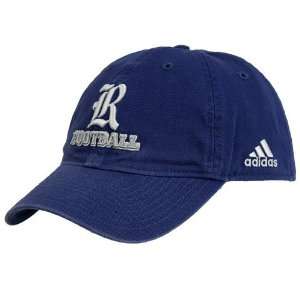 adidas Rice Owls Royal Blue Football Slouch Hat:  Sports 