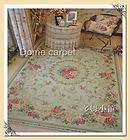 Traditional Classic Chinese Shabby Country Chic Floral Floor Mat Rug 