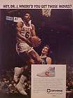   ERVING DR J Converse Tennis Shoes NBA Basketball Sixers Sports AD