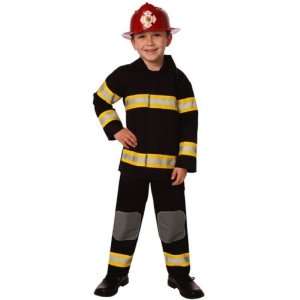  Fireman Halloween Costume   Boys Medium: Toys & Games