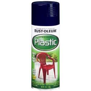  Rust Oleum 211363 Paint For Plastic Spray, Navy, 12 Ounce 