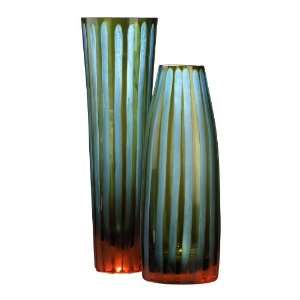  Cyan Design 1129 Cyan Design Blue and Orange Vase