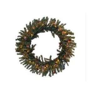  36 Pre Lit Tannenbaum Artificial Christmas Wreath   Multi 