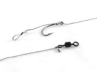 12 Classic Boilie Hair Rigs Barbed Size 6 Carp Fishing  