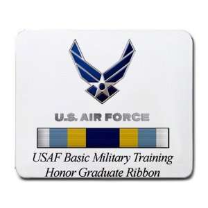  USAF Basic Military Training Honor Graduate Ribbon Mouse 