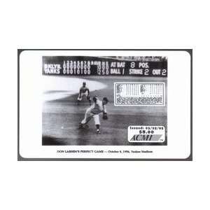 Collectible Phone Card $8. Don Larsens Perfect Game Commem   Yankee 