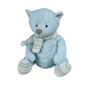  Vintage Cable Knit Blue Bear 15 by Maison Chic: Toys 