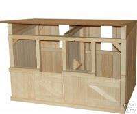 Stall Wooden Stable / Barn Great for Breyer Horses  