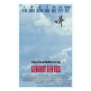 Glengarry Glen Ross Movie Poster, 11 x 17 (1992) 